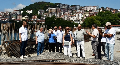 Kdz. Ereğli Belediyesi, Bozhane Limanı yenileme çalışmalarında son aşamaya yaklaştı.