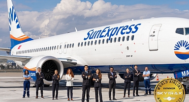 SunExpress, bu yıl da ‘Avrupa’nın En İyi Tatil Hava Yolu’ seçildi