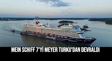 TUI Cruises Mein Schiff 7'Yi Meyer Turku'dan Devraldı