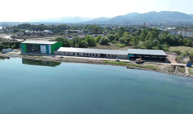 Başiskele Su Sporları Merkezinde ilerleme %70