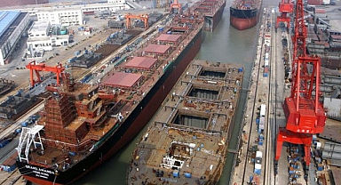 Çin, 2024'ün İlk Yarısında 20,5 Milyar Dolar Değerinde Yeni Gemi İhraç Etti