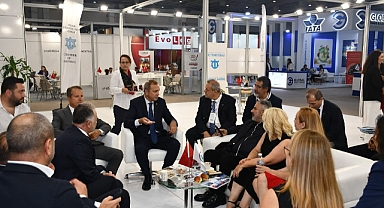 3. Logistech Fuarı’nda İMEAK DTO Aliağa Şubesi Standına Yoğun İlgi