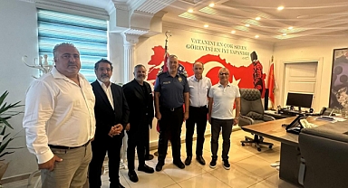 İMEAK DTO Aliağa’dan Başsavcı ve Emniyet Müdürüne Nezaket Ziyareti