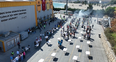 Asyaport’ta geleneksel balık ziyafeti 