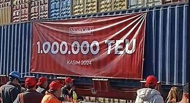 Nemport Limanı 1 Milyon TEU Hedefine Ulaştı