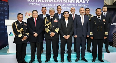 Malezya Korvet Projesi’nin Sac Kesim Töreni Gerçekleştirildi