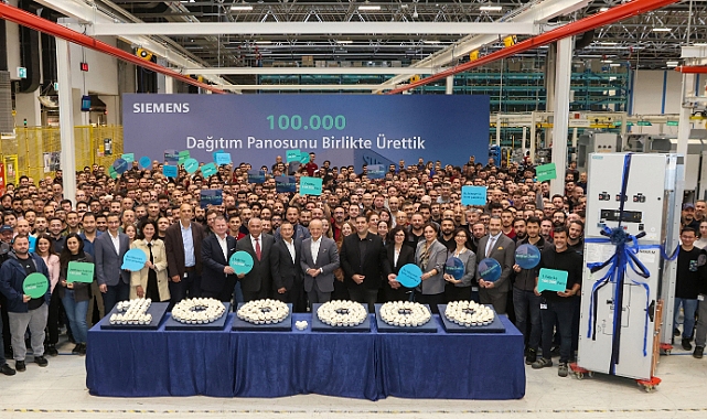 Siemens Türkiye, 100.000’inci Orta Gerilim Panosunu Üretti!