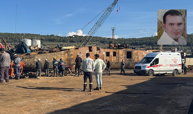 Aliağa gemi sökümde iş kazası: 1 işçi öldü