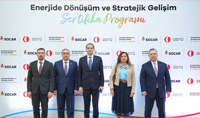 SOCAR Türkiye ve ODTÜ iş birliğiyle yeni bir gelişim programı başlıyor