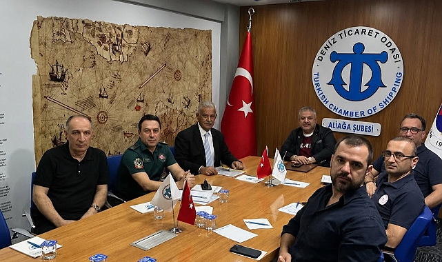 İMEAK DTO Aliağa ev sahipliğinde 'Gemi Geri Dönüşüm' toplantısı